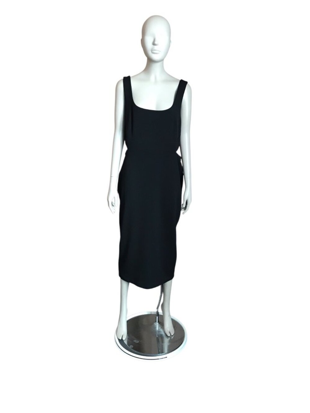 NWOT Express Black Cutout Side A Line Dress